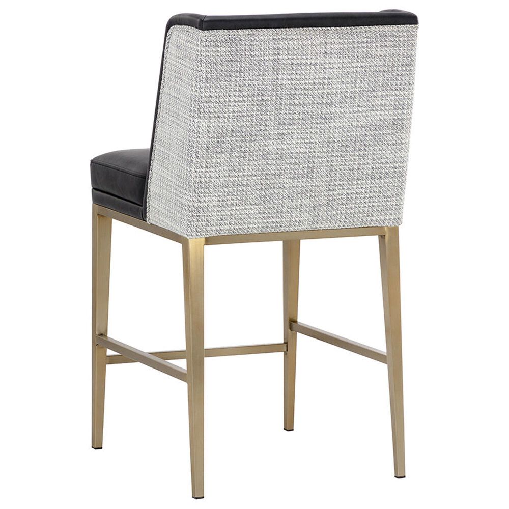 37B Joplin Counter Stool in Antique Brass, , large