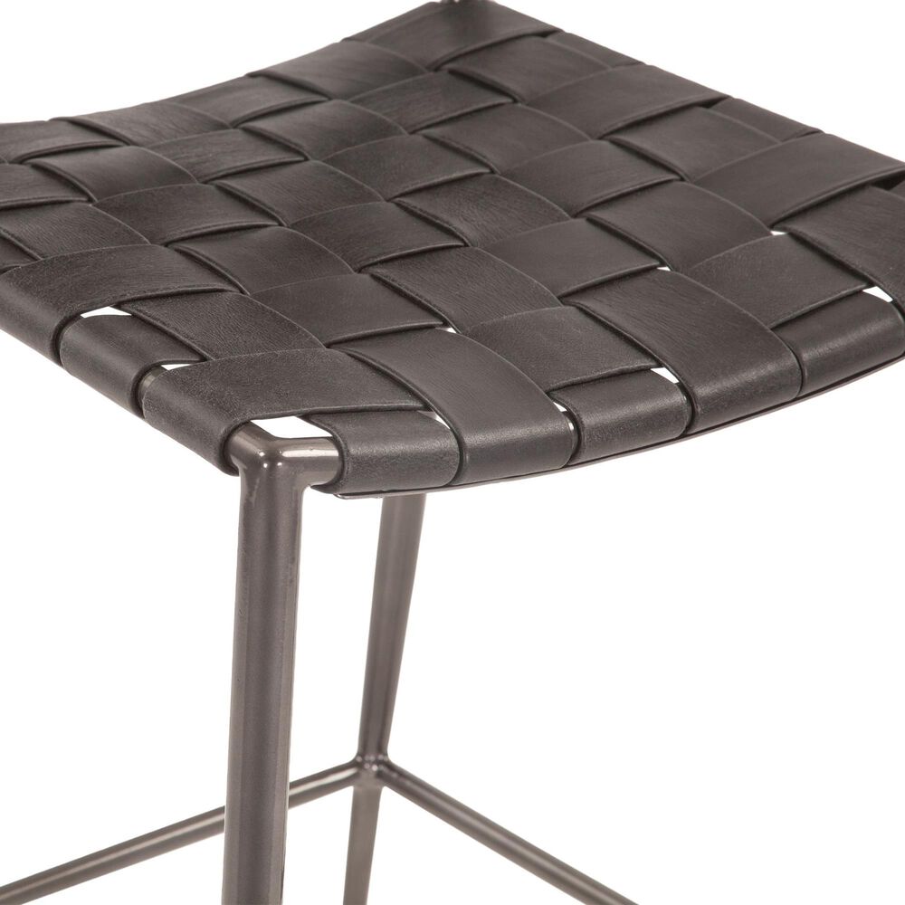 Home Trends &amp; Design Copenhagen Counter Stool in Pewter, , large