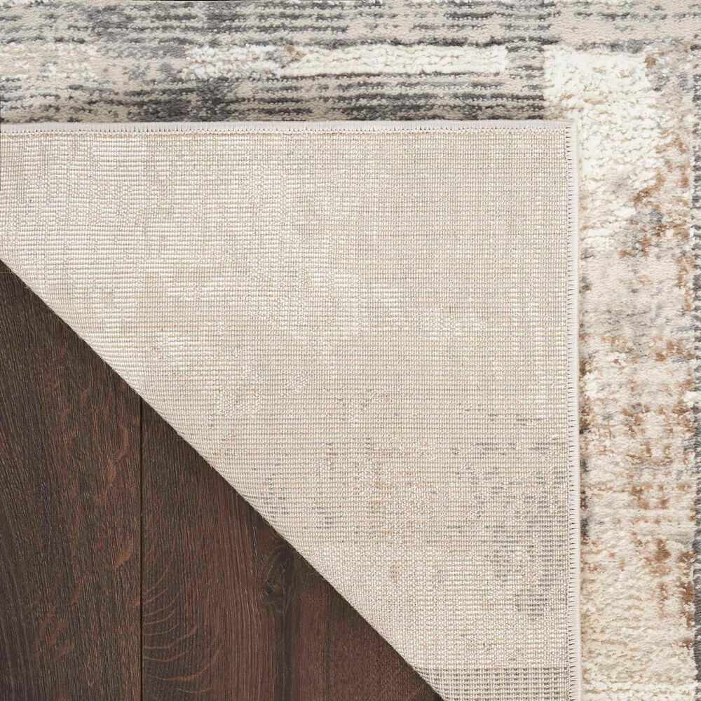 Nourison Sustainable Trends SUT02 9&#39; x 12&#39; Ivory and Multicolor Area Rug, , large