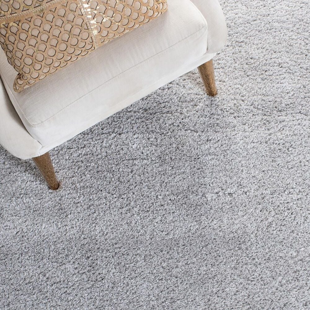 Safavieh August Shag 5&#39;3&quot; x 7&#39;7&quot; Light Grey Area Rug, , large