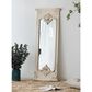 Hearth and Haven Full Length Wall Mirror with Solid Wood Frame in White, , large