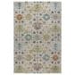 Dalyn Rug Company Silk Road Ivory, Aloe, Blue, Gold, Copper and Taupe 8" x 10" Area Rug, , large
