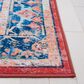 Safavieh Riviera 4"5" x 6"5" Navy and Red Area Rug, , large
