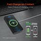 Hypercel Magnetic 15W Wireless Charger in White, , large
