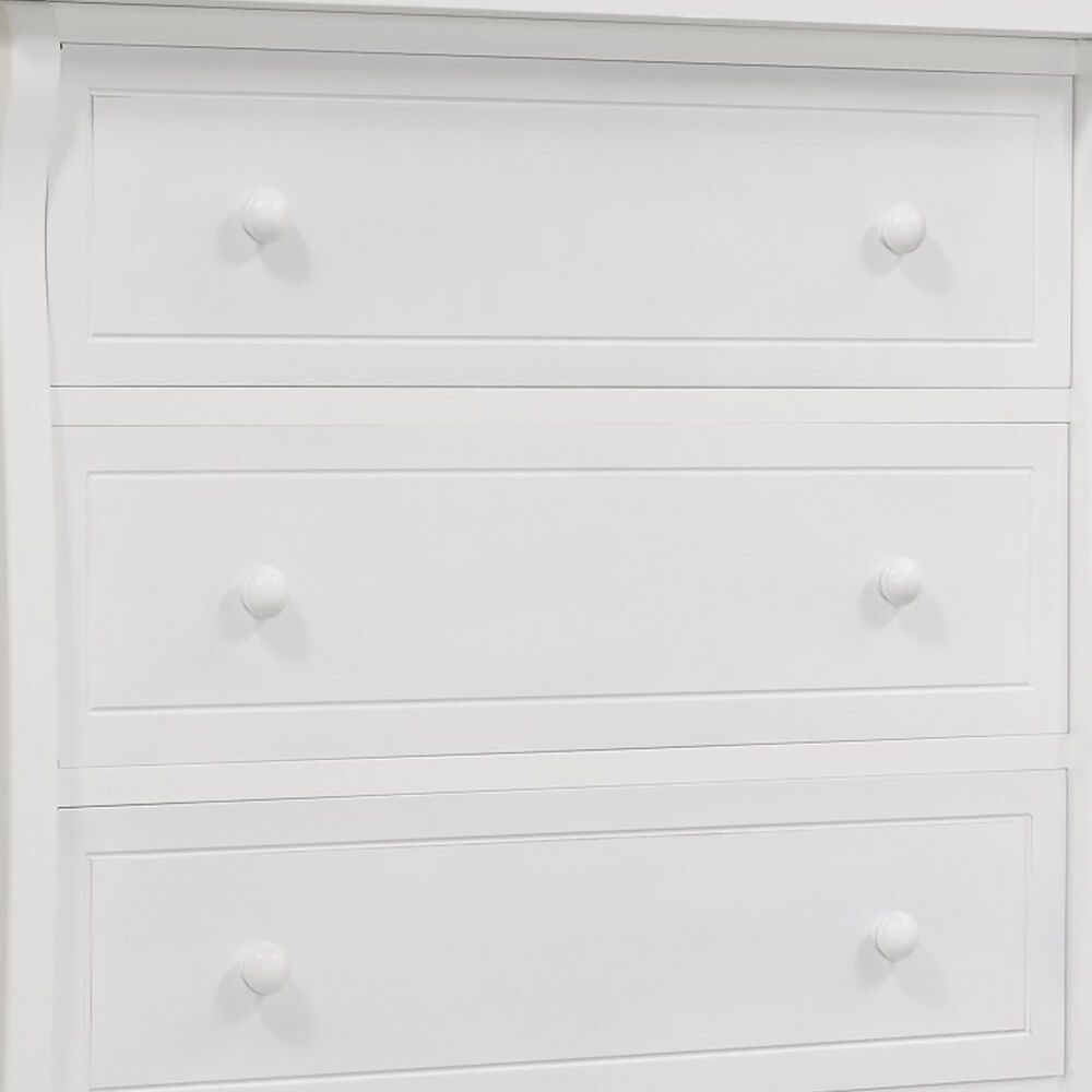 Sorelle Princeton 4-Drawer Chest in White, , large