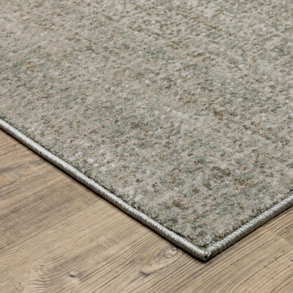 Oriental Weavers Mallory MAL01 Grey and Blue 3&#39;3&quot; x 5&#39; Area Rug, , large