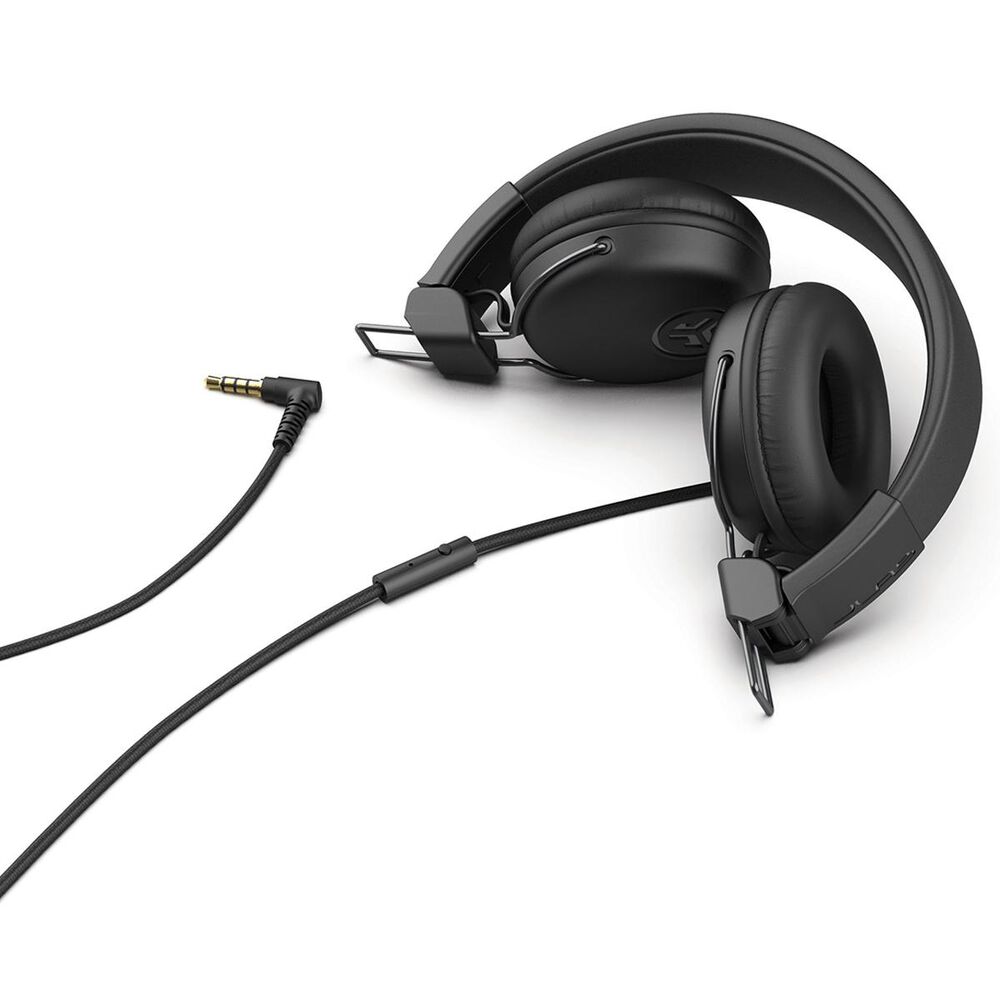 JLab Studio Wired OnEar Headphones in Black Nebraska Furniture Mart