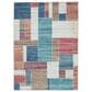 Ashley Numore 5"2" x 6"11" Beige, Teal, Blue, Green, Orange and Rust Area Rug, , large