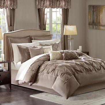 Hampton Park Joella 24-Piece California King Room in a Bag in Taupe, , large
