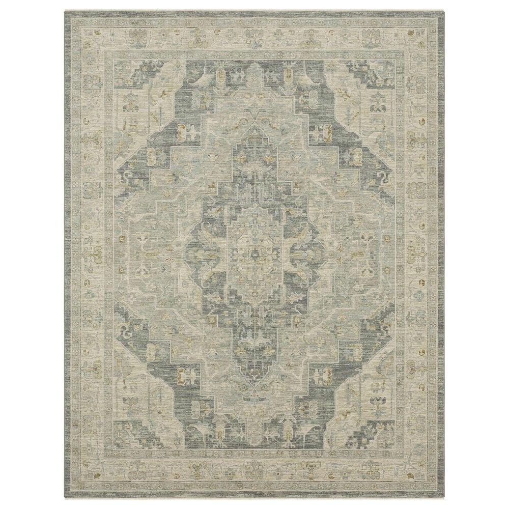 Karastan Adalia Kumra 7"8" x 10"3" Dark Gray Area Rug, , large