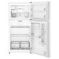 Whirlpool 19.3 Cu. Ft. Top Freezer Refrigerator with Total Coverage Cooling in White, , large