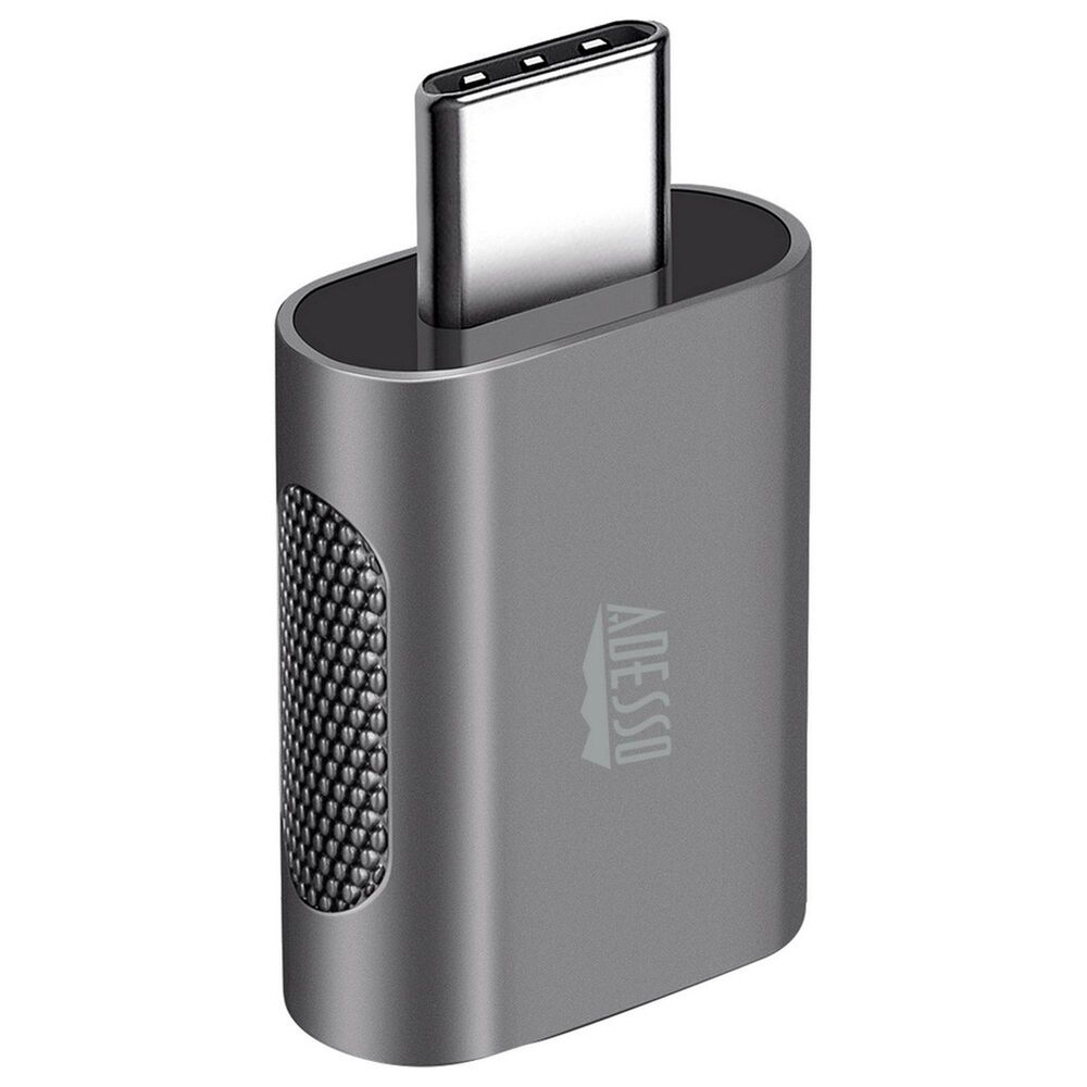 Adesso USB-A to USB-C Adapter in Silver, , large