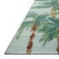 Loloi Botanical Sky and Green 2"5" x 3"11" Indoor/Outdoor Area Rug, , large