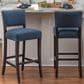 Linon Home Decor Koda Bar Stool in Rich Brown (Set of 2), , large