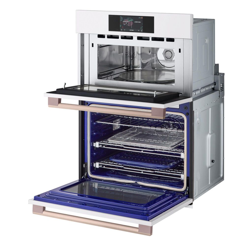 Lg Digital Appliances 4.7 and 1.7 Cu. Ft. Combination Double Wall Oven in Essence White, , large