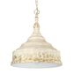 Golden Lighting Keating 3-Light Pendant in Antique Ivory, , large