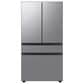 Samsung Bespoke Bespoke 4-Door French Door Refrigerator Top Panel in Stainless Steel, , large