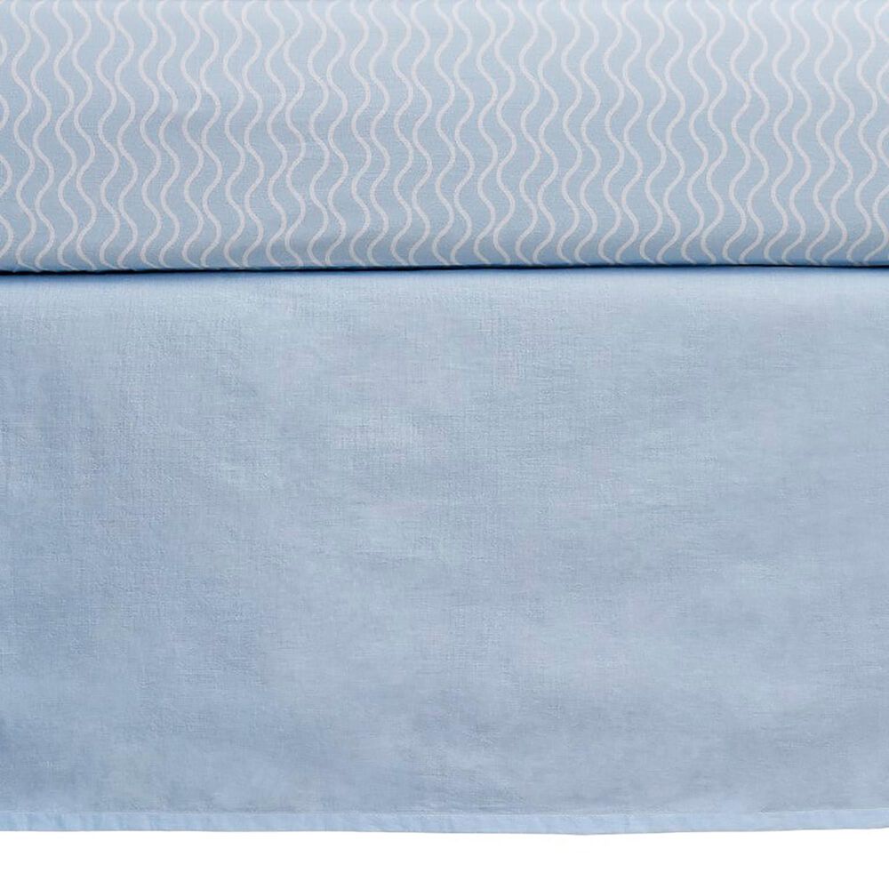Oxford Baby Mandala 3-Piece Baby Crib Nursery Bedding Set in Blue, , large