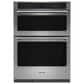 Maytag 4-Piece Kitchen Package with 36" French Door Refrigerator and Wall Oven Microwave in Stainless Steel, , large