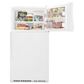 Whirlpool 21 Cu. Ft. 33" Wide Top-Freezer Refrigerator with LED Interior Lighting in White, , large