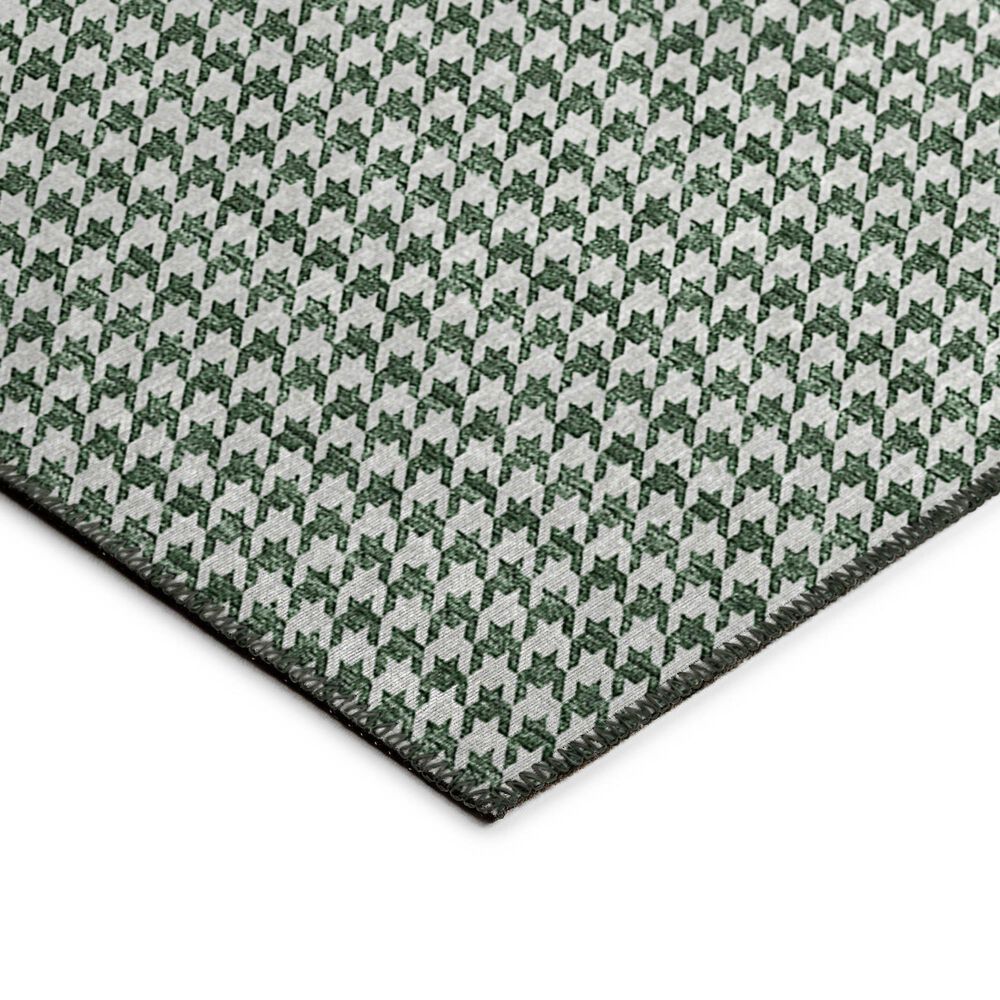 Dalyn Rug Company Hinton 2&#39;3&quot; x 12&#39; Green Indoor/Outdoor Runner, , large