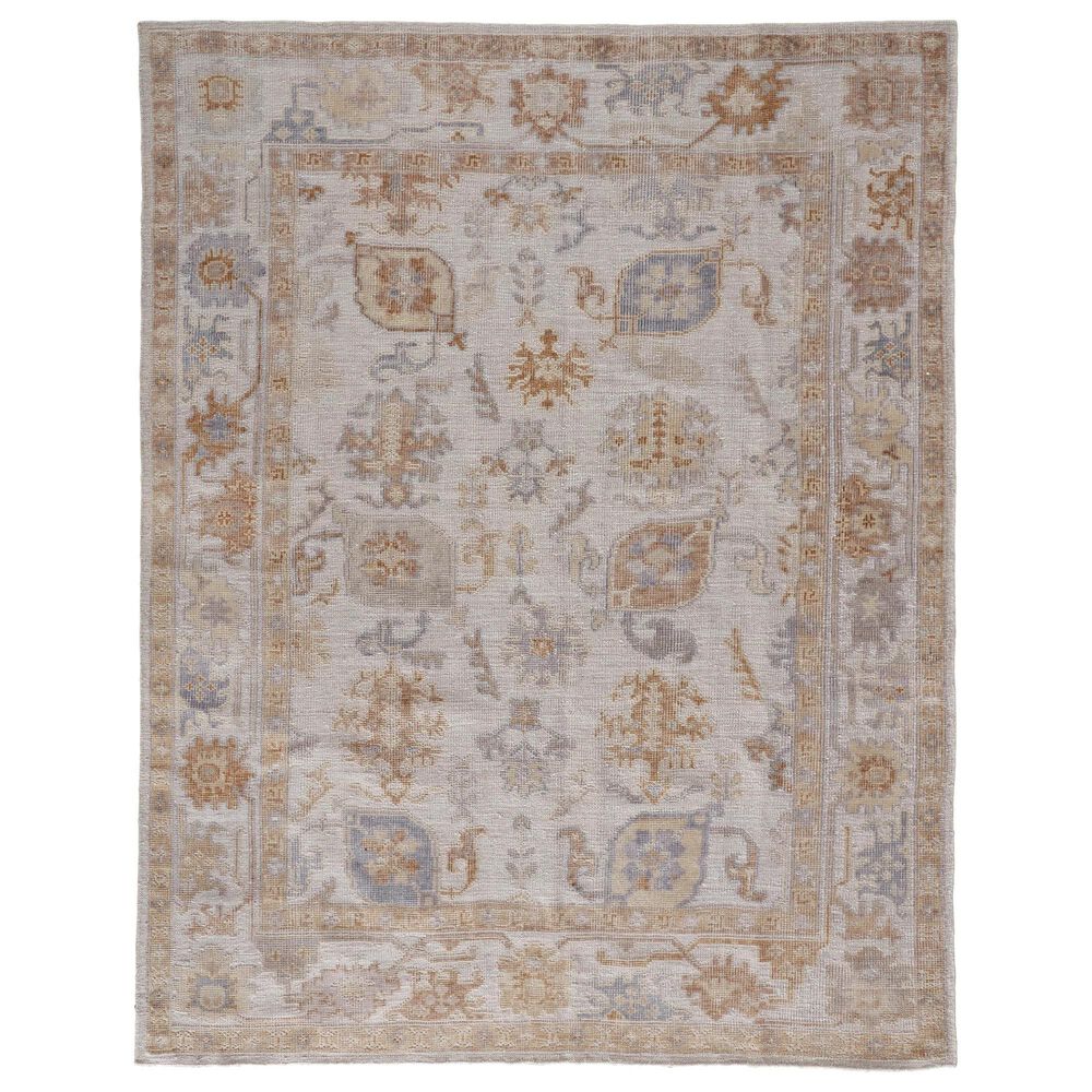 Feizy Wendover 5" x 8" Beige Area Rug, , large