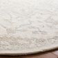 Safavieh Micro-Loop 7" Round Ivory and Beige Area Rug, , large