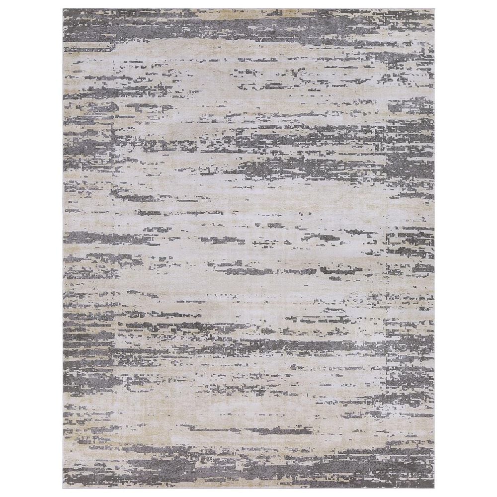 Surya Tibetan TBT-2304 7"10" x 10"3" Khaki, Cream and Gray Area Rug, , large