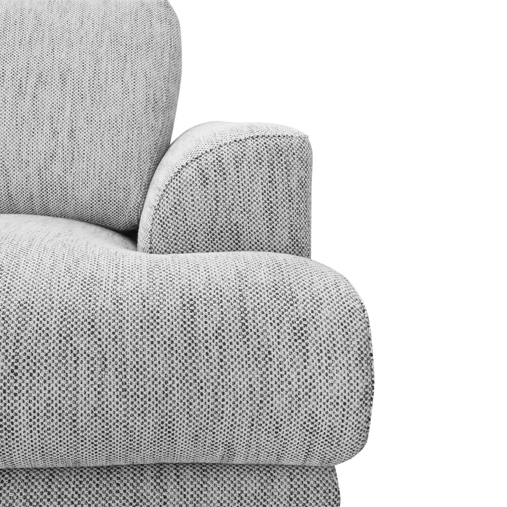 37B Charles Loveseat in Fancy Gray, , large