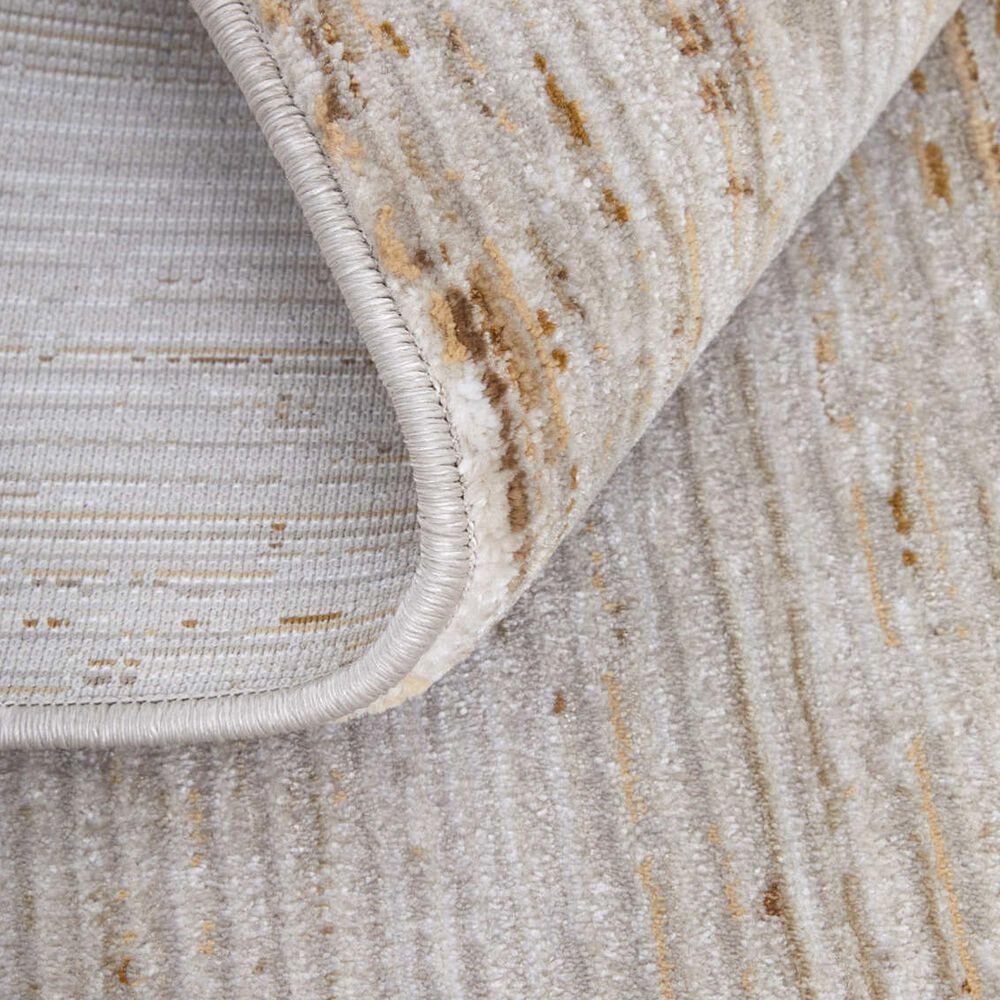 Feizy Deja 2&#39; x 3&#39; Dark Taupe Area Rug, , large