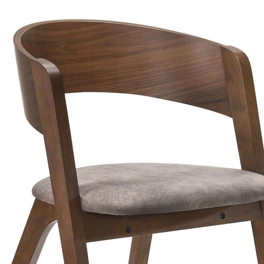 Blue River Jackie Dining Chair in Walnut &#40;Set of 2&#41;, , large