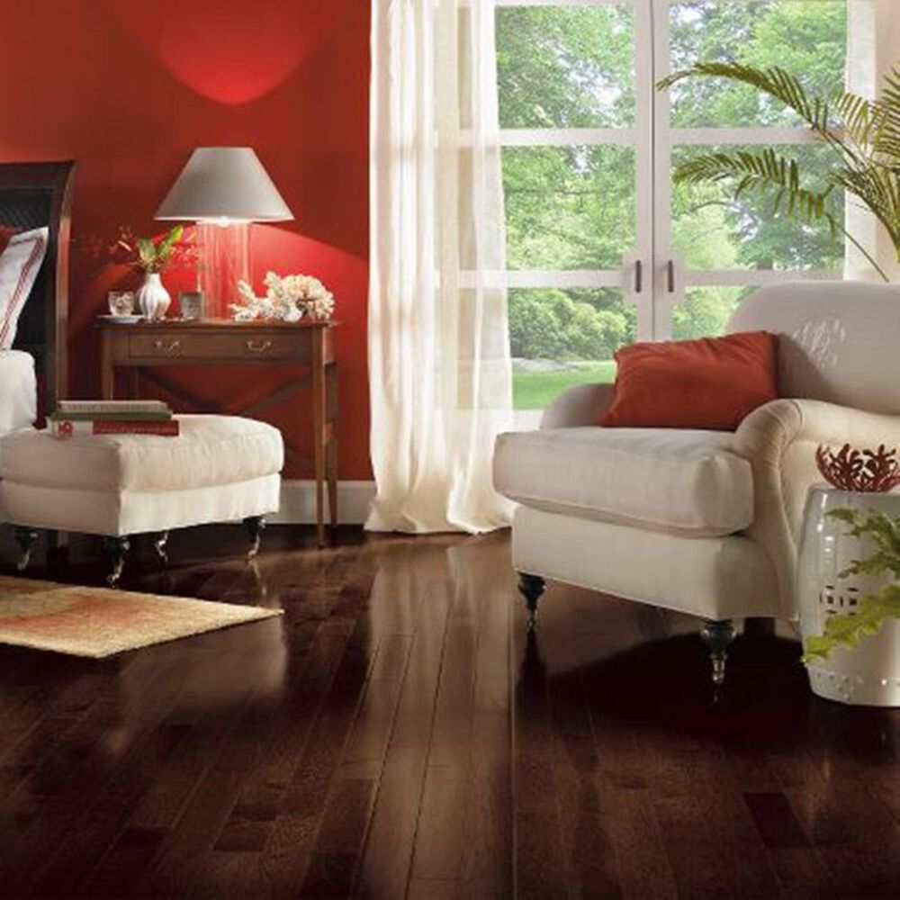 Bruce American Treasures Frontier Shadow Hickory Solid Hardwood, , large