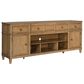 Ashley Sharlance 81" XL TV Stand in Light Brown, , large