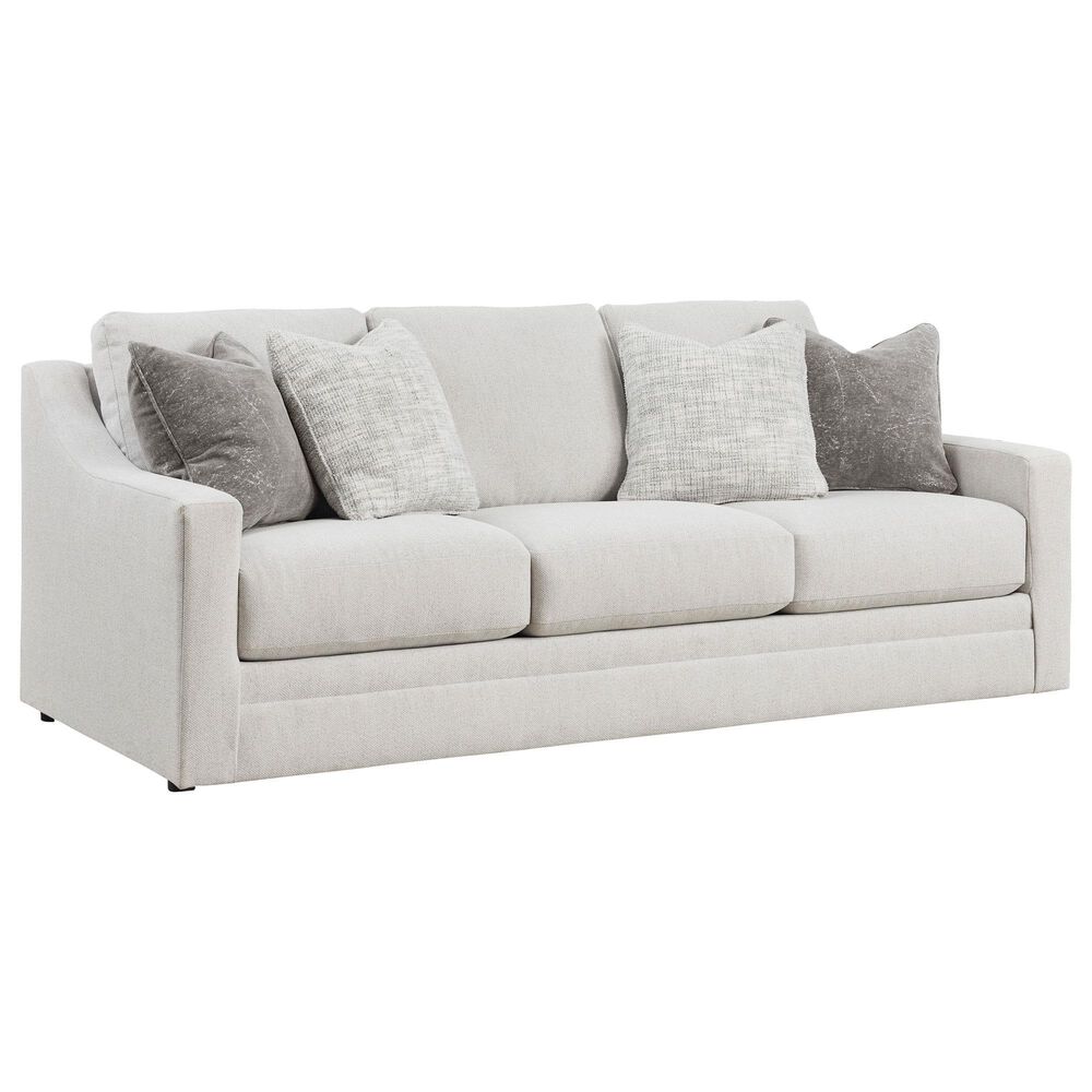 Ashley Maitelynn Stationary Sofa in Chalk, , large