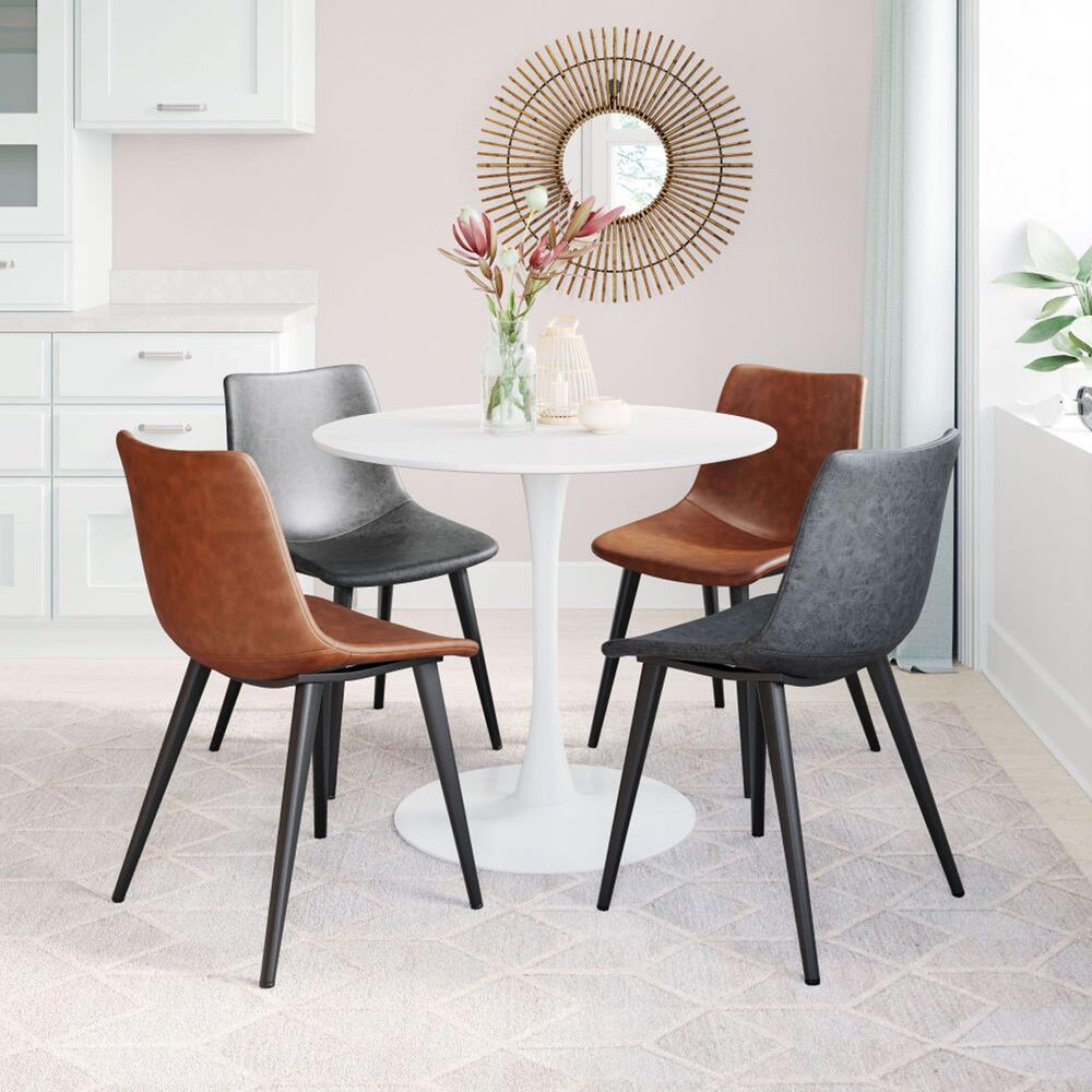 Zuo Modern Opus Dining Table in White - Table Only, , large