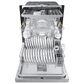 Samsung Bespoke Bespoke 24" Built-In Pocket Handle Dishwasher in White Glass, , large