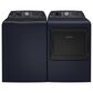 GE Profile 5.3 Cu. Ft. Top Load Washer and 7.3 Cu. Ft. Electric Dryer Laundry Pair in Sapphire Blue, , large