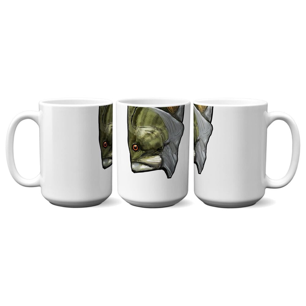 American Brand Studio 15 Oz Bass Snout Mug in White, , large