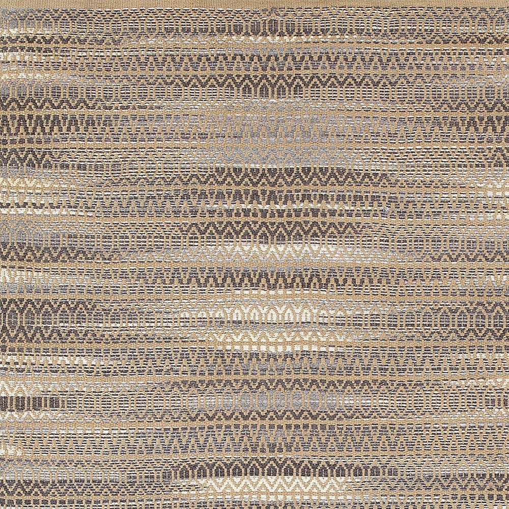 L&amp;R Resources Natural Fiber Southwestern 9&#39; x 12&#39; Dark Gray Area Rug, , large