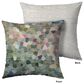 Dalyn Rug Company Kaleidoscope 22" Square Throw Pillow in Cactus, Olive, Plum, Pink, Teal, Purple and Brown, , large