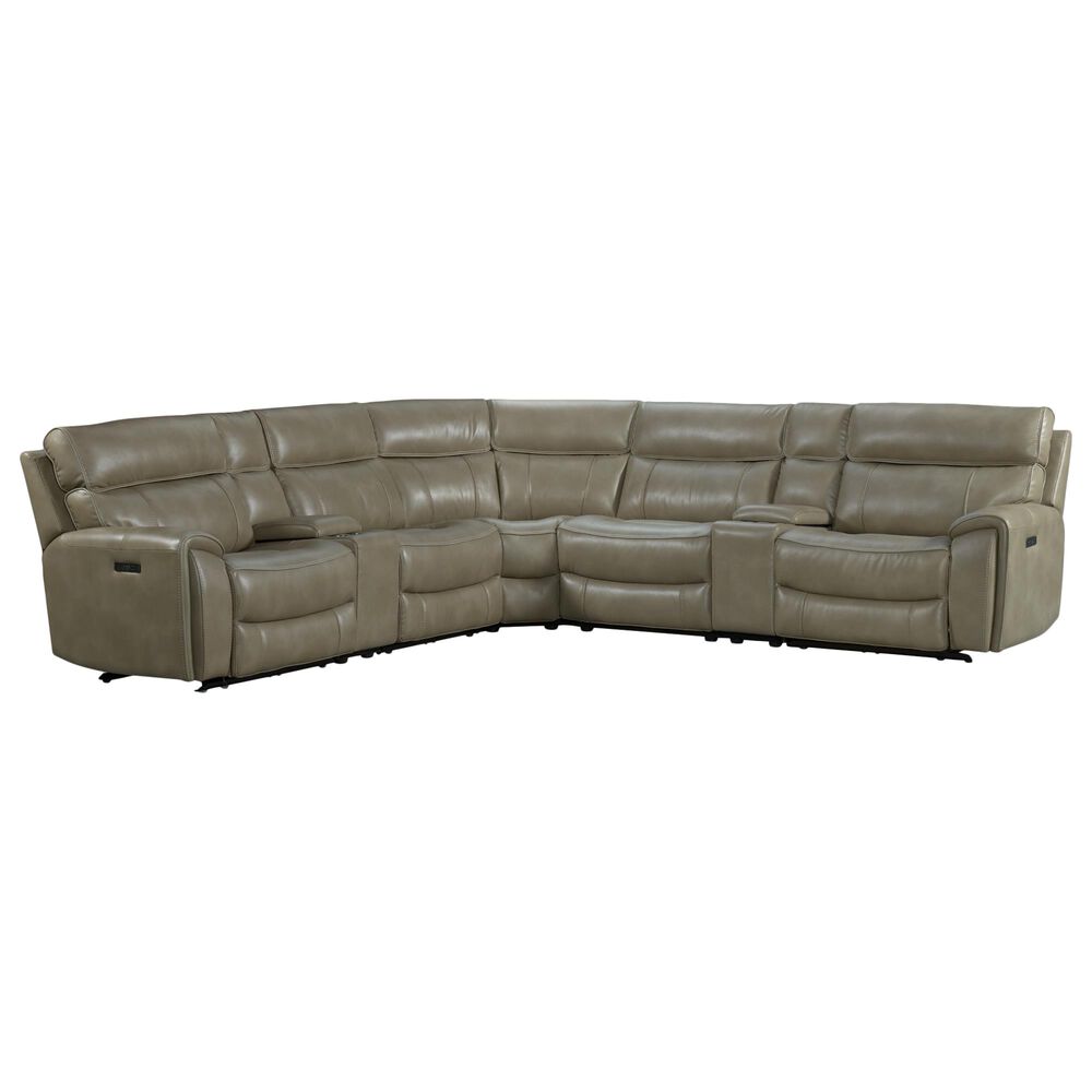 Hawthorne Furniture Summit Power Sectional in Bolero Mushroom, , large