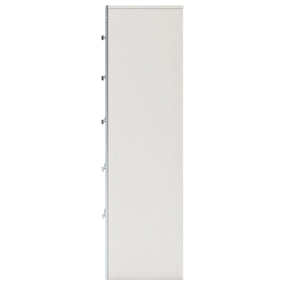 Ashley Zuraleus 6-Drawer Chest in Matte White and Chrome, , large