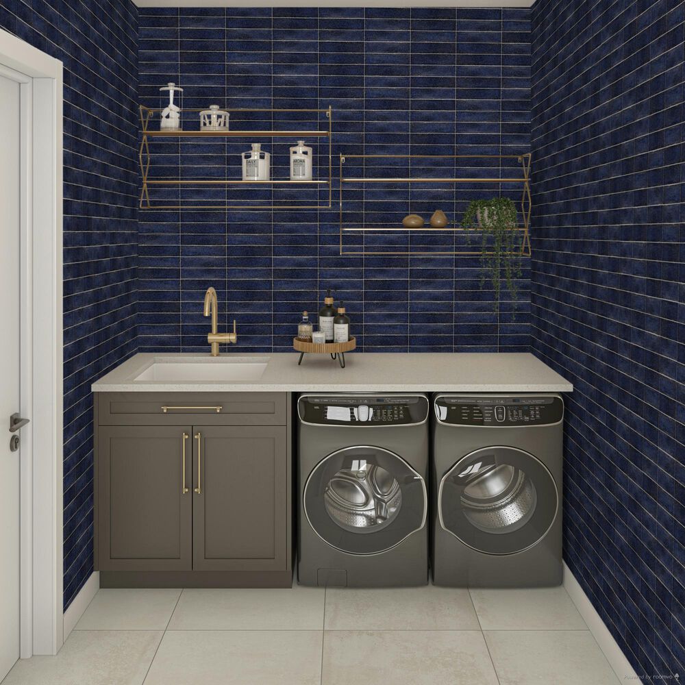 Dal-Tile Iridescent Isles Harbor 2" x 9" Porcelain Tile, , large