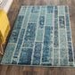 Safavieh Monaco MNC216J-3 3" x 5" Blue/Multi Area Rug, , large