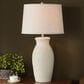 Flair Industries 32" Ceramic Table Lamp in Novac Cream, , large