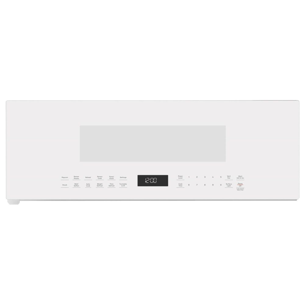 GE Profile 1.2 Cu. Ft. Over-the-Range Low Profile Sensor Microwave Oven in White, , large