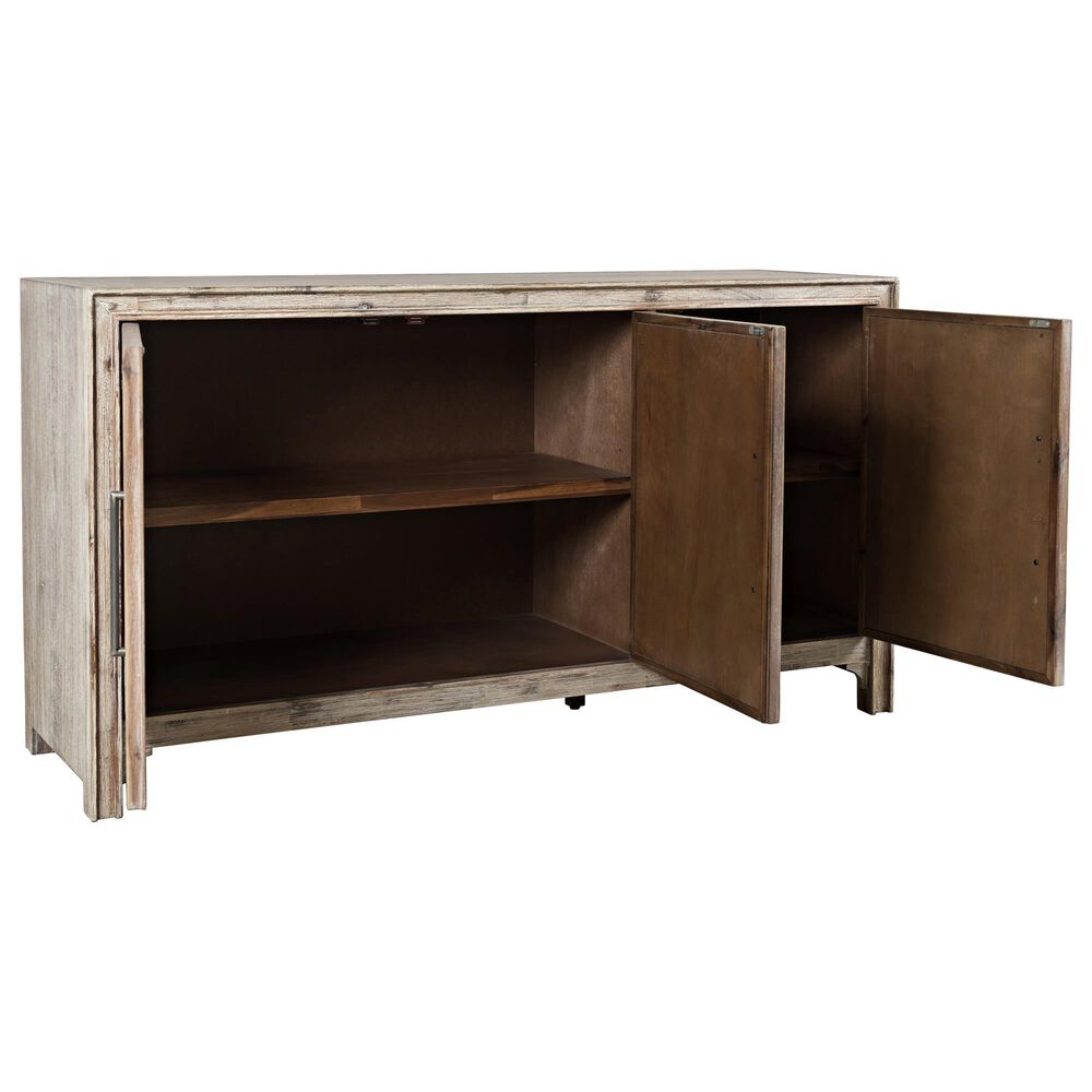 Waltham Gramercy 3-Door Cabinet in Grey Wash, , large