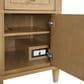 James Martin Vanities Lorelai 60" Double Vanity in Light Natural Oak with 3 cm Lime Delight Quartz Top, , large