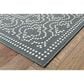 Oriental Weavers Marina 1247X 3"7" x 5"6" Grey and Ivory Area Rug, , large