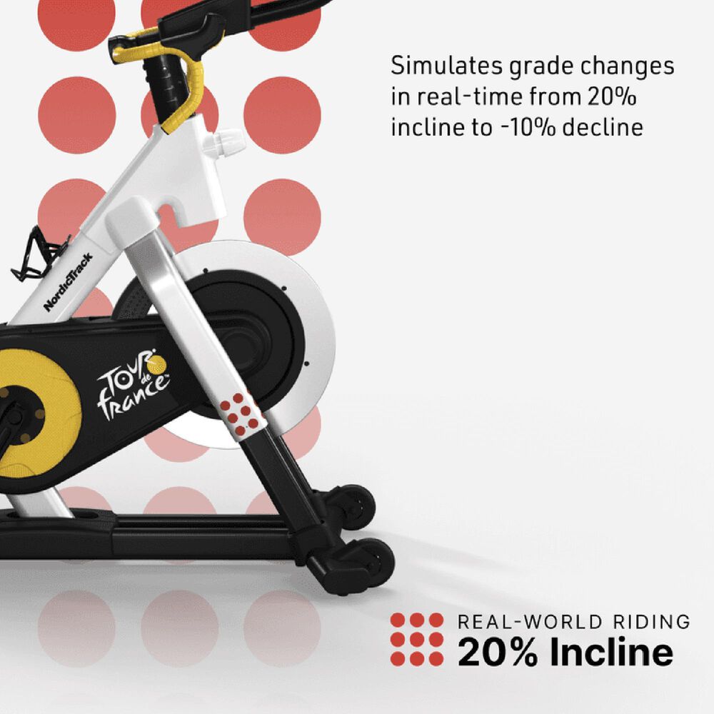NordicTrack Tour de France Exercise Bike in Black, , large